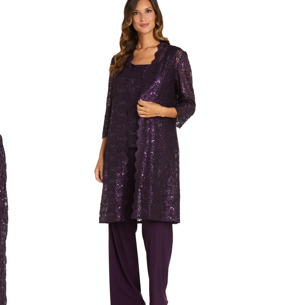 Elegant Purple Women's Set